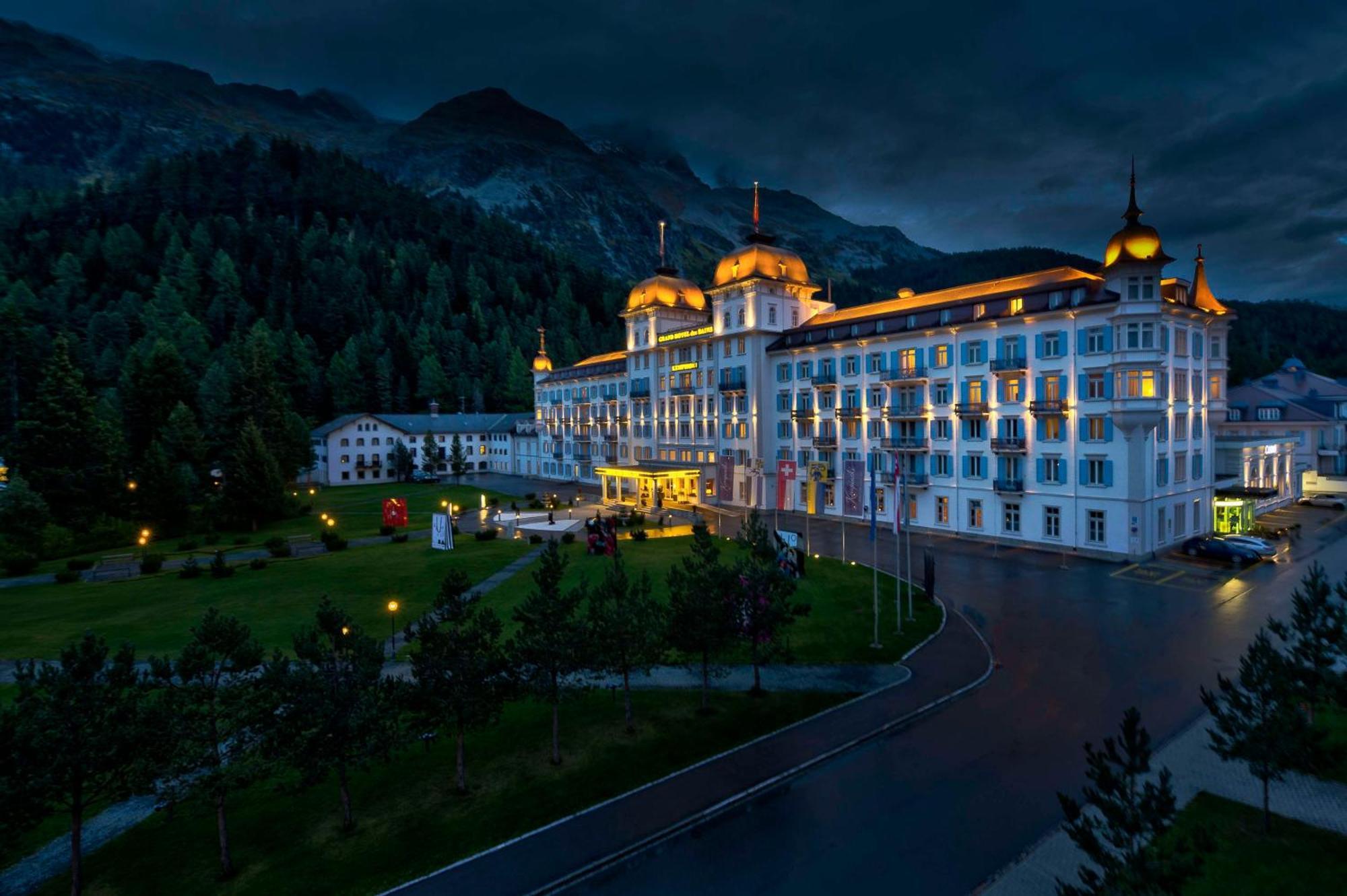 Grand Hotel Des Bains Kempinski Sankt Moritz Buitenkant foto